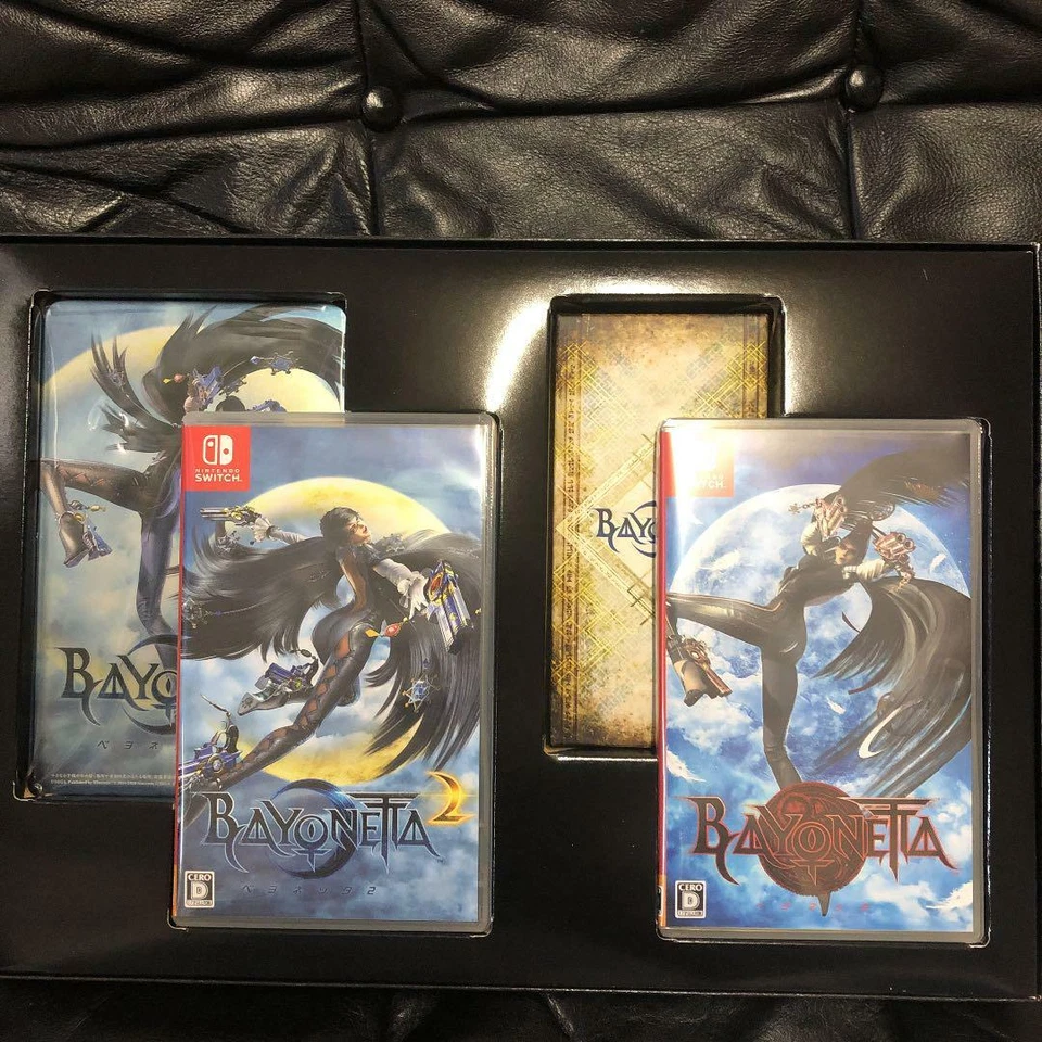 Nintendo Switch Bayonetta Climax Edition w/Steel book Original sticker - Image 2 of 3