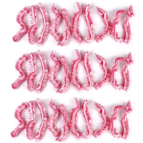 100Pcs Caps Disposable Practical Bathing Caps Shower Caps Shower Room