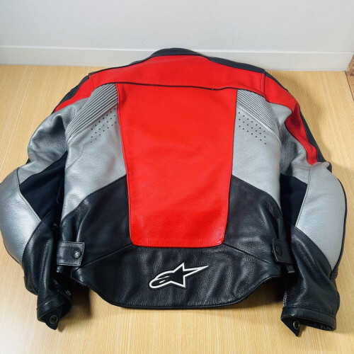 ジ*イ様 Alpinestars レザー ジャケット USA 42 / EU 5 Alpinestars Leather jacket Motorcycle Jacket Size USA6/EUR42
