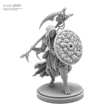    Kingdom Death 30mm Base Resin Soldier Warrior Unbuild WH496