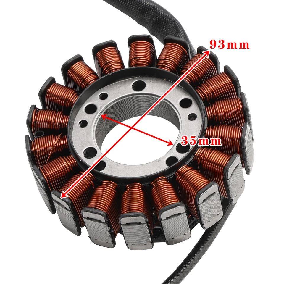 Estator Magneto para Suzuki DRZ400 DRZ400E DRZ400S DRZ400SM 2000-2024 32101-29F00 Foto 4 de 4