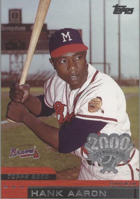 2000 Topps Opening Day - Hank Aaron #22 - 1 of 1