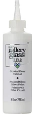 FolkArt Gallery Glass Paint 8oz ~ Crystal Clear