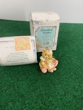 1995 Cherished Teddies Girl Elf With Doll Hanging Ornament- 625434 By Enesco