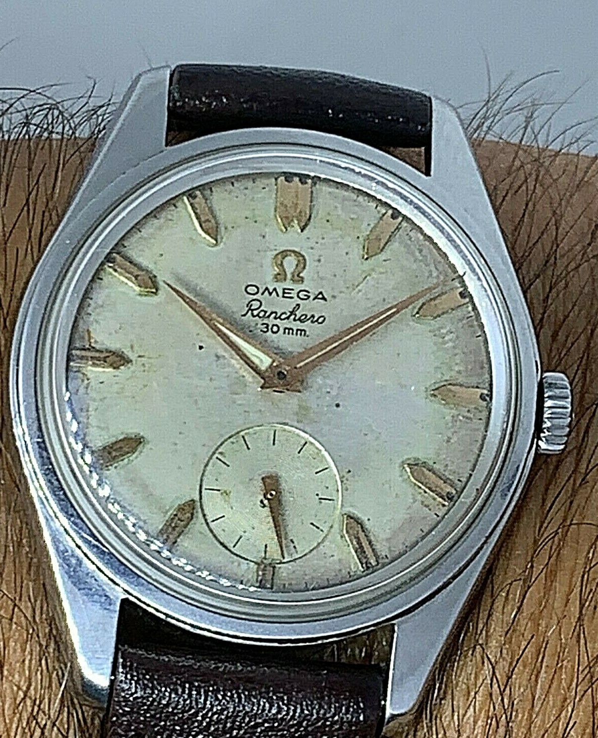 OMEGA Ranchero White Men's Watch - 2990 