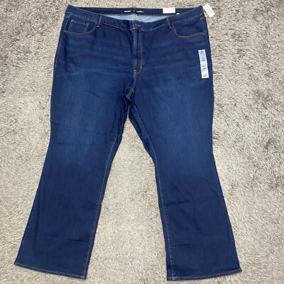 Old Navy Kicker Bootcut Jeans Womens 51x32 Denim Mid Rise Casual NWT 30+ Pants