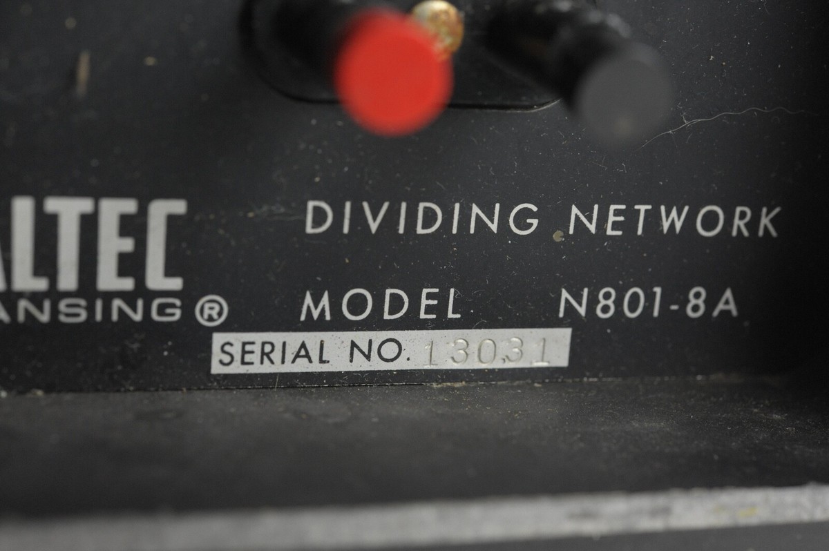 ALTEC Pair of N801-8A Dividing Network Modified LOOK | eBay ALTEC Pair of N801-8A Dividing Network Modified LOOK | eBay