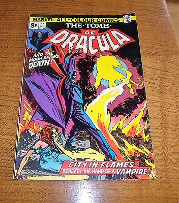 TOMB OF DRACULA - Vol 1, # 27 (1972 series) ISSUED DECEMBER 1974