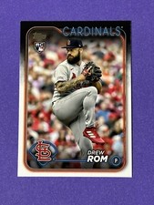 2024 Topps Series 2 Drew Rom Rookie #476 St. Louis Cardinals RC (Q)