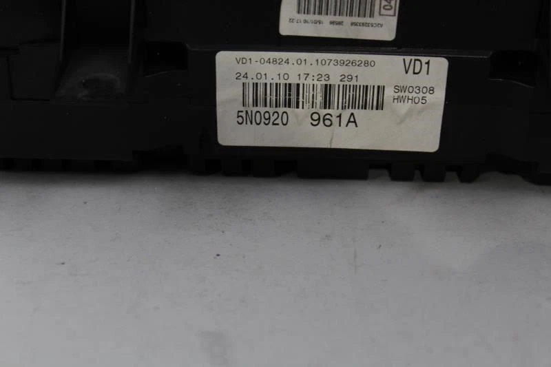 Grupo de velocímetros 85 k millas MPH para Volkswagen Tiguan 2010 OEM #30706 Foto 3 de 4