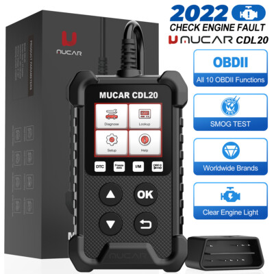 MUCARCDL20  Profi KFZ Diagnosegerät Codeleser OBD2 Scanner  Fehlerauslesegerät