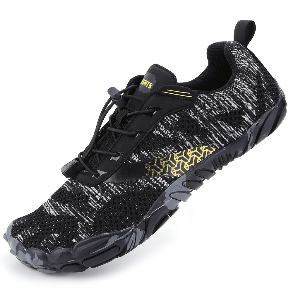 APL Sneakers da Arrampicata Unisex Sneakers da Viaggio Traspiranti per Uomo Donna (Nero 44)