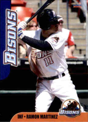 2009 Buffalo Bisons Choice 15 Ramon Martinez Dorado Puerto Rico PR Baseball Card