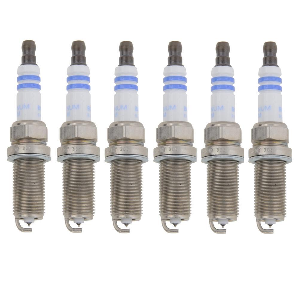 Bosch OE Fine Wire Double Platinum Set of 6 Spark Plugs for Porsche 911 H6