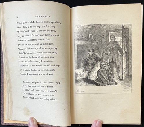 Enoch Arden by Alfred Tennyson—1865—Hardcover—Ticknor & Fields—Antique Poetry - Picture 7 of 10