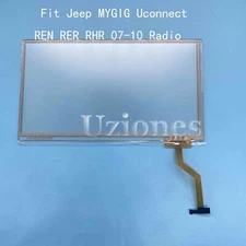 6.5"Touch Screen Glass Digitizer Fit Jeep MYGIG Uconnect REN RER RHR 07-10 Radio