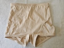 Flexees Shaper Panty Womens Beige Shapewear Brief Panty Size Medium