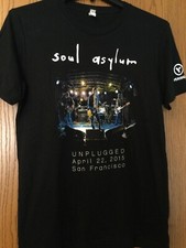Soul Asylum - Unplugged - 4/22/15 - San Francisco - Black Shirt - M - Canvas