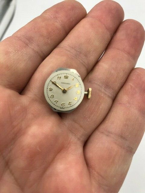 Longines Watch 5LN 17j Swiss Rare Movement Dial Parts  display picture 1