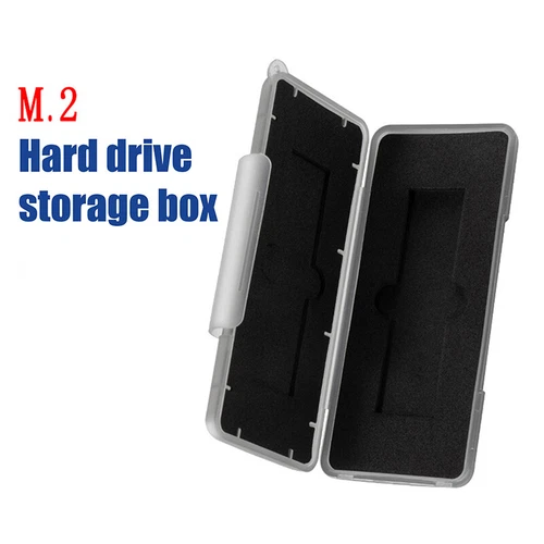 Waterproof M2 SSD Plastic Case Anti-static Storage Box Memory Holder Protection
