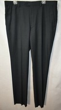 Rea Linea Tasmania Pantalone Abito Nero Taglia 38 X Senza Orlo Uomo 