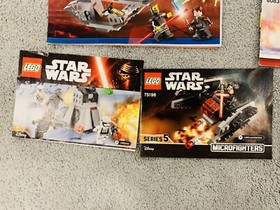 Lego Star Wars Huge Bulk Lot of 17 Instruction Manuals 75137 7957 75017 75292