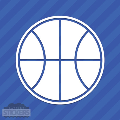 Basketball Vinyl Decal Sticker