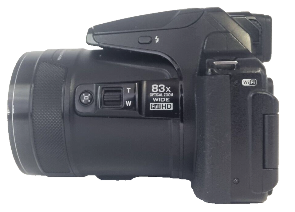 Nikon Coolpix P900 16.0MP Digital Camera Black *Lens Error* (W32