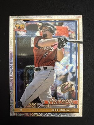 2026 Topps Series 1 - 1991 Topps Chrome Silver Pack Mojo Jeff Bagwell #91C-98