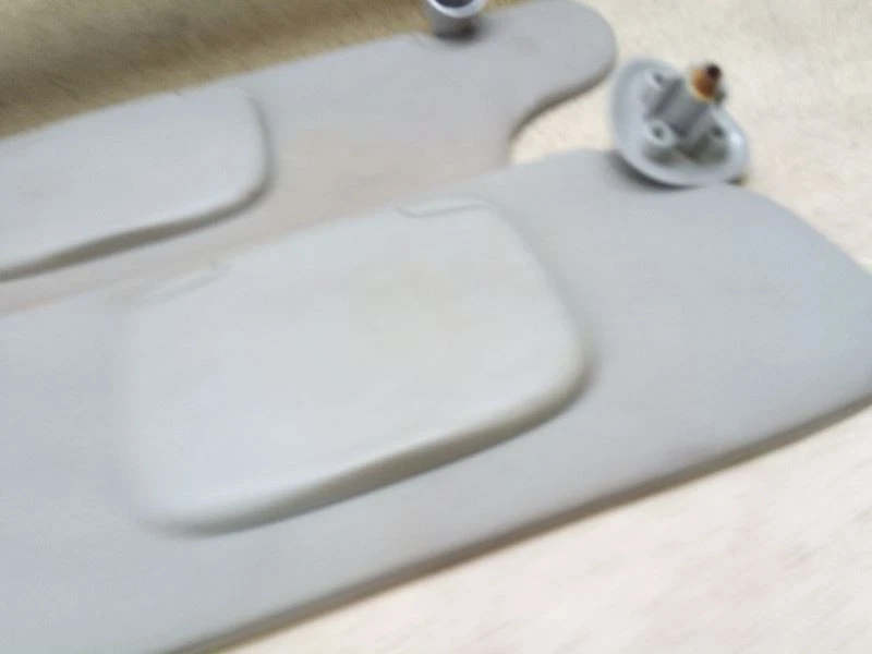 Pair Left Right Sun Visor Visors Gray Fits 01-03 MERCURY SABLE z50-198172 - Image 4 of 4