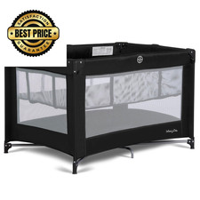 Dream On Me Zazzy Portable 40 Inch L x 27.5 W x 25.5 H , Black