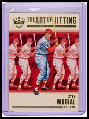 2021 Panini Diamond Kings #AOH-4 Stan Musial The Art of Hitting