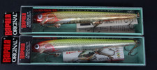 Rapala Original Floater 13cm Fishing Lures 2 Pcs Silver Plated Clown