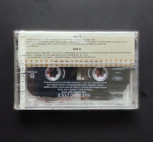 The Greatest Hits by Nat King Cole Rare Thailand Cassette Tape Brand New Sealed - Picture 2 of 5