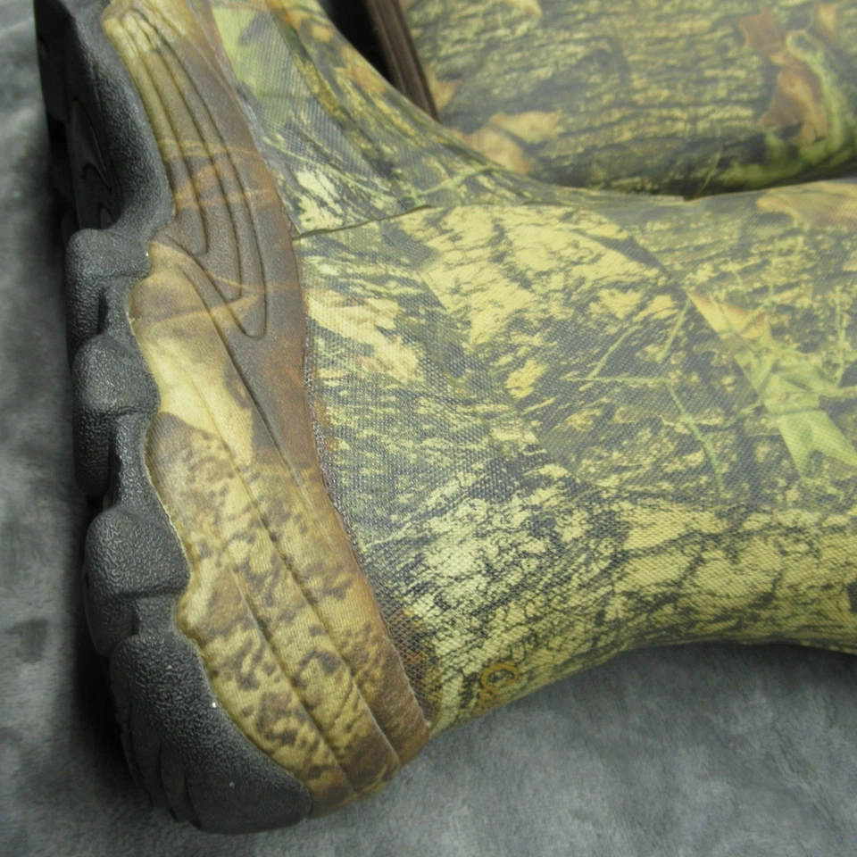 Cabelas Hunting Boots Mens 14 Camo Scent Control Waterproof Rubber 17" Tall - Image 4 of 4