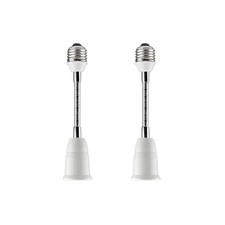 E26/E27 Light Socket Extender Adapter, 25cm/9.8 inch Light Bulb Extension,E26...