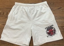 Vintage 90s Chicago Bulls Signal Sweat Shorts NBA Size XL
