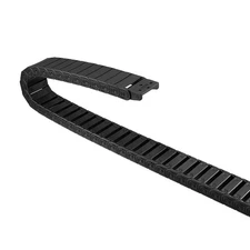 Drag Chain Cable Carrier Semi Enclosed with End Connectors R28 15X40mm 1.5 Meter