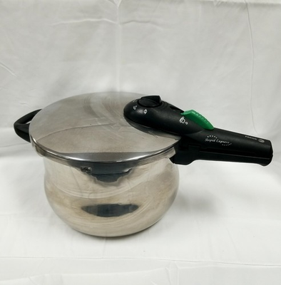 #ad FAGOR Rapid Express Pressure Cooker W Recipe Book amp; Manual Plus Rack 6 Litre $44.99