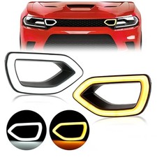 Grille Lights LED Compatible with 2015-2022 Dodge Charger SRT/Scat Pack