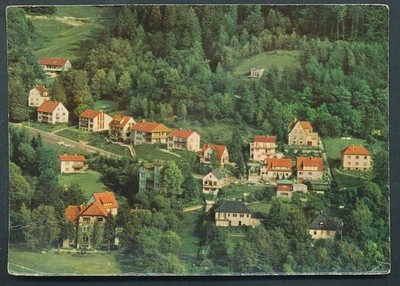 Postcard 24427# view from the local mountain Kneipp spa Bad Lauterberg in the Harz 37431