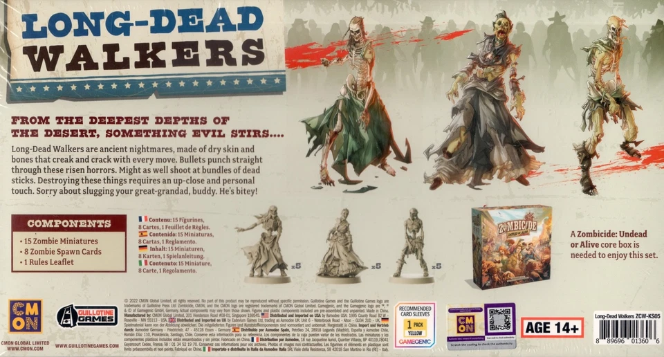 Long Dead Walkers Zombicide Undead or Alive – Expansion by CMON - Image 2 of 2