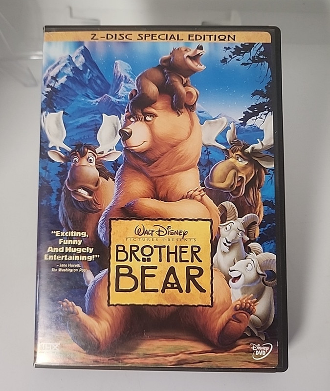 Walt Disney Brother Bear Movie(DVD, 2003) 2 Disc Special Edition