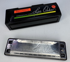 Lee Oskar 1910-F Major Diatonic Harmonica Key of F Brass Reed Plates - Blues