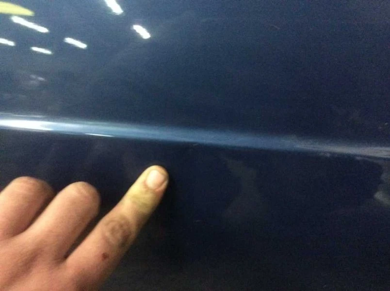 81 82 83 84 85 MERCEDES BENZ 300D 300SD FRONT RIGHT DOOR SHELL | BLUE Foto 4 de 4