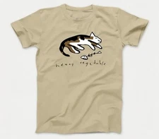 Heavy Vegetable T Shirt Music Indie Rock Thingy Beat Happening