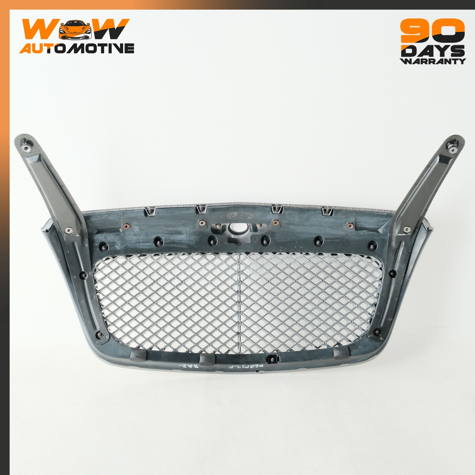 04-13 BENTLEY CONTINENTAL FLYING SPUR RADIATOR GRILLE SILVER TEMPEST METALLIC OE
