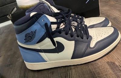 Size 11 - Jordan 1 Retro OG High Obsidian UNC 2019