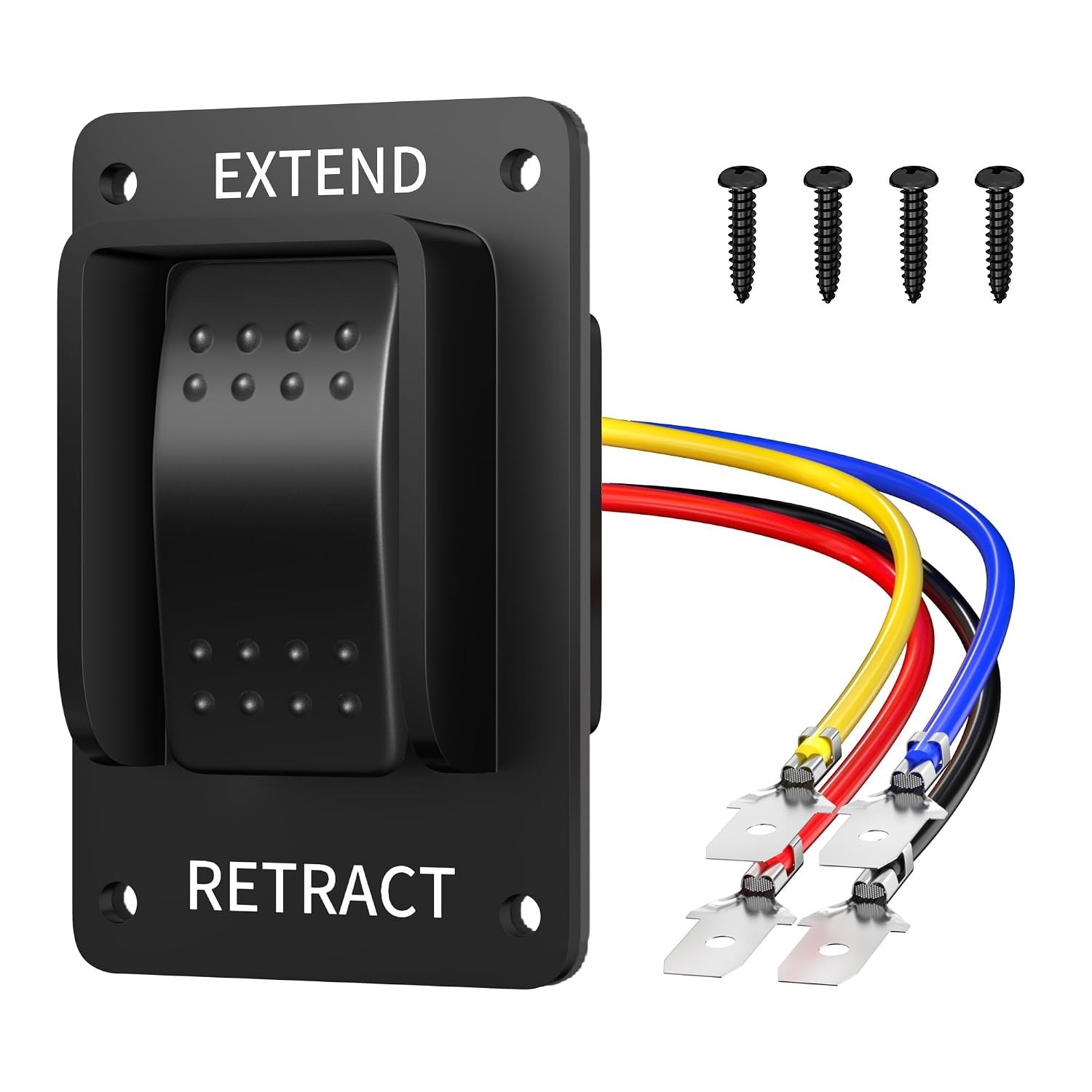 RV Waterproof Electric Power Stabilizer Jack Switch IP66 Waterproof RV Jack