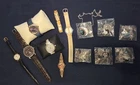 Vintage Timex Ladies Watch And Miscellaneous Accessories Lot